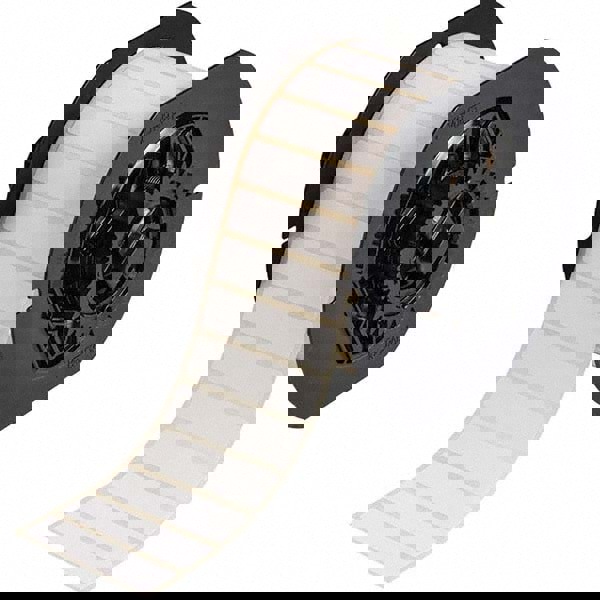 Label Maker Label: White, Paper, 2,500 per Roll